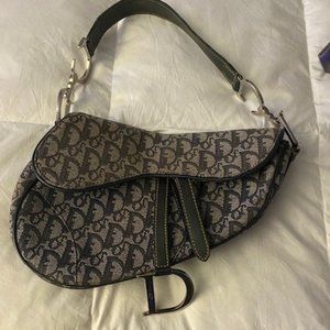 Christian Dior Diorissimo Saddle Bag